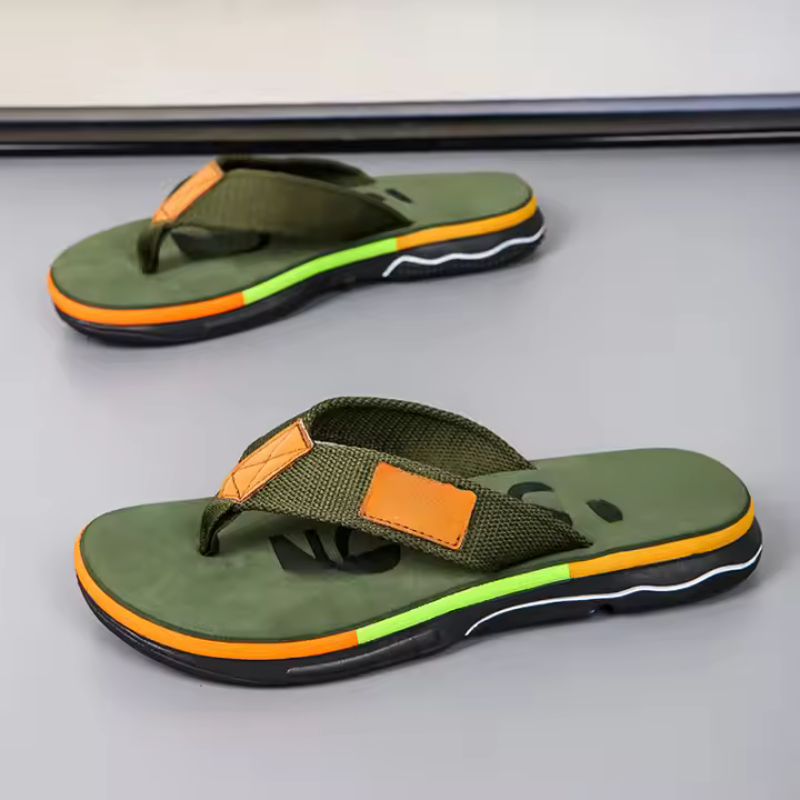 Chanclas zapatillas de hombre sandalias de playa ligeras de secado rápido - 1