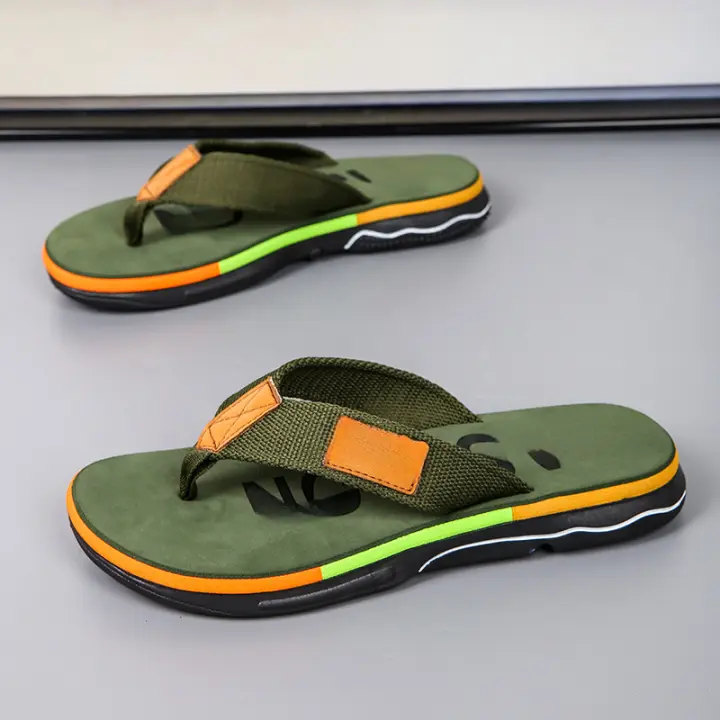Chanclas zapatillas de hombre sandalias de playa ligeras de secado rápido - 1