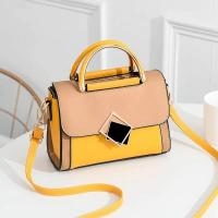 Bolso de Lujo Leten Pequeño Cruzado para Mujer Cartera de Mano con Hebilla de Bloque de Color - details 2
