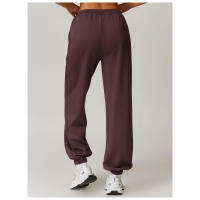 Pantalones de jogging para mujer, pantalones deportivos de cintura alta, ropa deportiva cómoda, ropa informal ligera con bolsillos - details 8