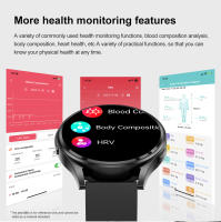 Reloj Inteligente de Glucosa en Sangre Nuevo 2024 para Hombres y Mujeres con Bluetooth y Medición de Presión Arterial ECG+PPG Resolución de Pantalla AMOLED Marca COTAUL - details 13