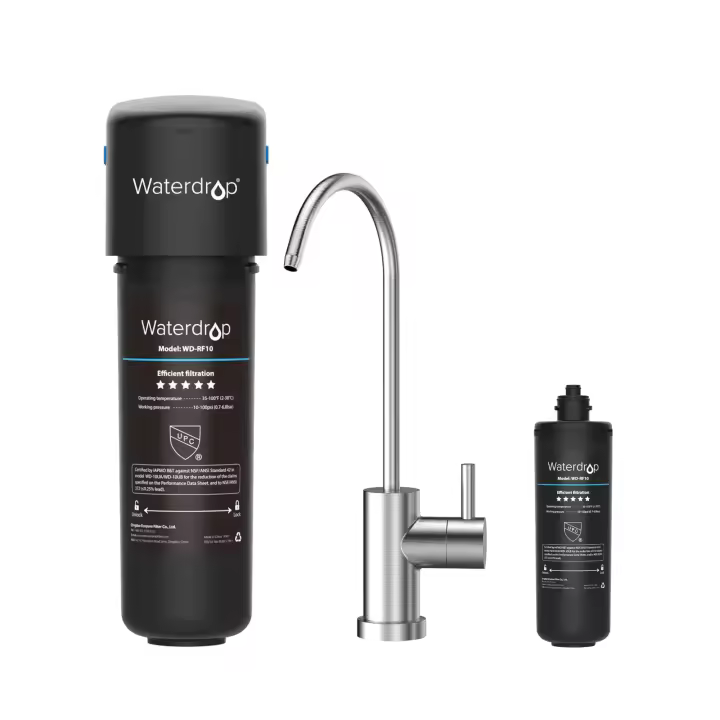 Waterdrop-sistema de filtro de agua 10UB para debajo del fregadero, con 1 filtro de repuesto de WD-RF10 - 1
