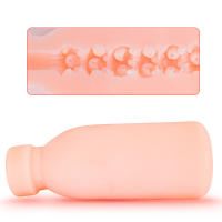Masturbador masculino de bolsillo con forma de botella de leche juguete sexual para adultos masturbación masculina de placer - details 5