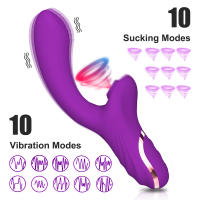 Vibrador con estimulador del clítoris para mujer, femenino con succionador consolador, 20 modos de uso,juguete sexual para adultos - details 4