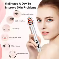 Masajeador Facial de Levantamiento y Firmeza con Luz LED de 7 Colores - Elimina Ojeras y Bolsas - details 1