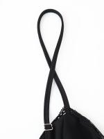 Ropa de mujer europea y americana temperamento ajustado con cuello en V empalme de encaje vestido de tirantes sin espalda - details 17