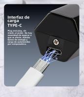 Mini Pistola De Acero Afeitadora Eléctrica, Explosión roja Portátil, Maquinilla Recargable, Dispositivo De Afeitar - details 10
