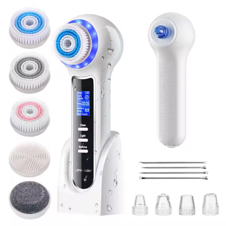Eliminador multifuncional de cabeza negra USB limpiador eléctrico para cepillar poros y limpiar instrumentos faciales - 1
