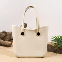 Bolso De Playa Grande Para Verano EVA Inodoro Para Mujer Bolsa De Picnic Con Agujeros Impermeable Bolsa De Hombro Con Manija - details 20