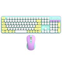 Lindo teclado y mouse inalámbricos 2,4G teclado silencioso de alto valor para niña - details 21