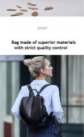 Mochila antirrobo con cremallera para mujer, bolso de mano de hombro de moda con correa extraíble para el trabajo - details 8