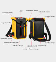 Bolsa de Pierna para Motocicleta Nueva Impermeable con Cinturón Magnético Reflectante Gran Capacidad Elástica Wearable Mochila Bolsa - details 1