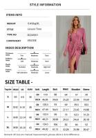 Elegante Vestido de Punto para Mujer Moda Casual Elegante - details 0