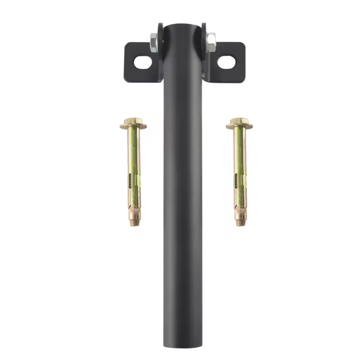 Accesorio de plataforma de barra en T, instalación en el suelo o pared, soporte para barras de mancuernas, ejercicios, equipo de gimnasio, 25mm - 1