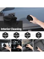 Cepillo de esponja de encerado para limpieza de neumáticos de coche, almohadillas de pulido de bordes y esquinas, belleza de coche - details 0