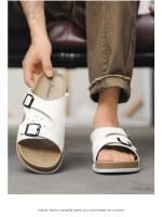 Sandalias de verano para hombre, zapatillas casuales, nuevo estilo 2025, para exteriores, deportivas, de conducción, sandalias de playa resistentes al desgaste de doble propósito - details 13