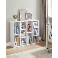 =Estantería con 5 Compartimentos, Mueble de Almacenamiento para Libros, partición separadora, Expositor, para salón, Dormitorio, Oficina, 24 x 50 x 80 cm, Blanco LBC25WT - details 3
