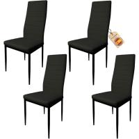 Pack de 2 Sillas de Comedor Tapizadas - Sillas Cocina Tapizadas - Pack Sillas Comedor (Blanco, 2) - details 5
