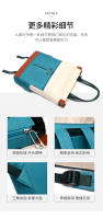 Mochila informal de gran capacidad para Mujer, Bolso de hombre para iPad, Libros, escuela y Universidad - details 12