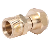 Junta giratoria para lavadora a presión, ajuste de pistola a manguera sin torceduras, conexión métrica antigiro M22 de 14 mm, 3000 Psi - details 7