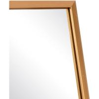 Espejo de Pie para Vestidor de Aluminio Dorado Minimalista de Cuerpo Entero de 151x35 cm - details 1