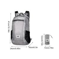Mochila plegable de gran capacidad, bolsa de Montañismo impermeable, bolsa de almacenamiento de viaje, bolsa de nailon ligera de tela Oxford - details 0