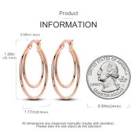 Pendientes de aro circulares de Plata de Ley 925 de Color dorado, pendientes dorados aptos para dijes originales, joyería fina Diy para mujeres a la moda - details 20