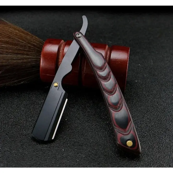 Maquinilla de Afeitar Profesional Recortador de Película de Acero Inoxidable para Barberos - 1