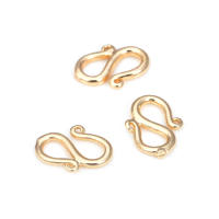 Cierre de latón color oro de 18K en forma de S y M para pulseras y collares, suministros para la fabricación de joyería, accesorios para bricolaje. - details 38