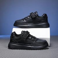 Zapatillas De Deporte Transpirables Para Niños Y Niñas, Calzado Deportivo Informal Para Correr, Suela Blanda Antideslizante De Cuero, Tenis Blancos Para Exteriores - details 7