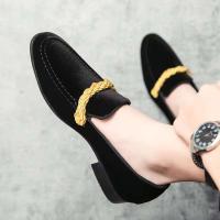 2023 zapatos cómodos del partido del ante del espectáculo del zapato de cuero de los hombres del Reino Unido del nuevo diseño de la moda - details 3