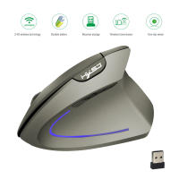 Ratón Inalámbrico Recargable Vertical 4800Dpi Silencioso Ergonómico con 6 Botones - details 6
