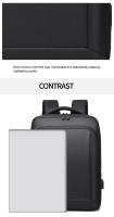 Mochila de negocios para hombre, mochila impermeable para ordenador, tela Oxford, gran capacidad, Busines de carga USB - details 23