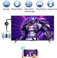 Adaptador de Streaming HDMI Inalámbrico 4K 2K 1080P Compatible con Teléfono/Tableta/PC a TV/Proyector Películas/Series/TV en Directo Airplay/Miracast/DLNA - details 4