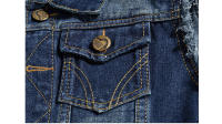 Chaquetas de mezcla para hombre, ropa de moda, chaquetas sin mangas con cinta, algodón, retro, verano y otoño - details 4