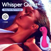 Potente vibrador de succión 2 en 1 para mujer, estimulador de clítoris y pezón, masajeador vaginal, masturbador femenino al vacío Oral, Juguetes sexuales para adultos - details 4