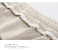 2025 Nuevos pantalones cortos de moda Pantalones de cinco bolsillos de algodón de franela para hombres Pantalones sueltos transpirables para jóvenes Pantalones casuales de cinco bolsillos para estudiantes que corren Ropa de trabajo de sensación de hielo d - details 0