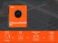 Inversor Híbrido Solar Anern 4.2KW 4200W, Off Grid, MPPT 120A, Onda Seno Pura 24V - details 2