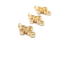 Colgantes de Cruza de Latón Dorado de 18K Joyería DIY Hallazgos de Collares y Pendientes - details 27