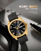 Reloj clásico para hombre con correa de cuero - details 3