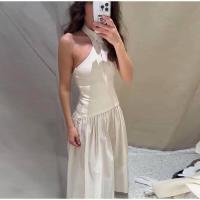 OUWU- Moda Midi Mujer, Elegante Vestido Largo Sin Espalda Fiesta de Noche, Bata de Playa Vacaciones para Mujer - details 18