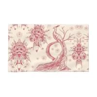 Toile De Jouy Toalla Algodón Francés Azul Marino Baño Ducha Deportes Yoga Toallas - details 128