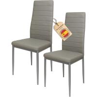 Pack de 2 Sillas de Comedor Tapizadas - Sillas Cocina Tapizadas - Pack Sillas Comedor (Blanco, 2) - details 22