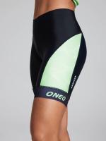 Pantalones cortos de ciclismo con costuras de dos tonos, alta elasticidad y transpirabilidad, pantalones cortos deportivos al aire libre, ropa deportiva para mujeres - details 8