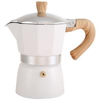 Cafetera Espresso con mango de madera Vintage de 300Ml, cafetera Moka, herramientas clásicas italianas para café, accesorios de cocina y cafetería - details 0