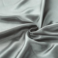 Juego de sábanas bajeras de satén, 3 piezas (1 sábana bajera + 2 fundas de almohada), ropa de cama de color sólido - details 3