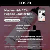 COSRX 15% Peptide Booster Set exclusivo - Set coreano para el cuidado de la piel, sets de regalo, suero de niacinamida, suero facial - details 1