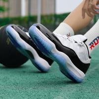 Deportes ocio cómodo clásico transpirable Simple Retro Unisex versátil suela gruesa zapatos de baloncesto bajos - details 2