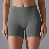 Pantalones cortos de yoga sin costuras para mujer, pantalones cortos deportivos que levantan los glúteos, transpirables, de secado rápido - details 11