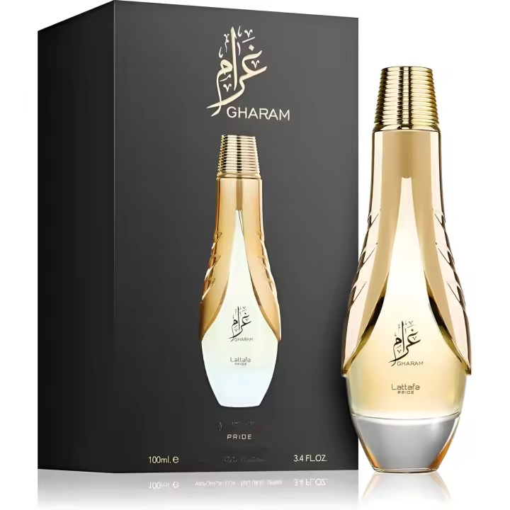 Perfume árabe unisex GHARAM LATTAFA PRIDE EAU DE PARFUM 100ML - 1